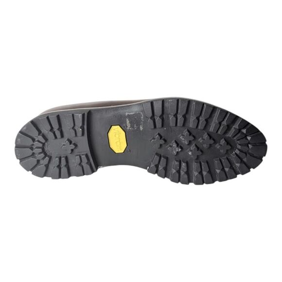 LENDVAY & SCHWARCZ Brown Leather Plain Toe Oxford Size 10 - Picture 9 of 9